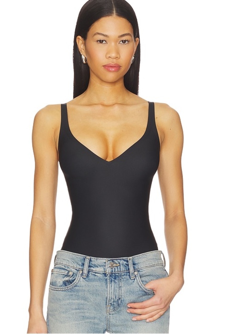 Skims body plunge bodysuit color onyx - Picture 6 of 8